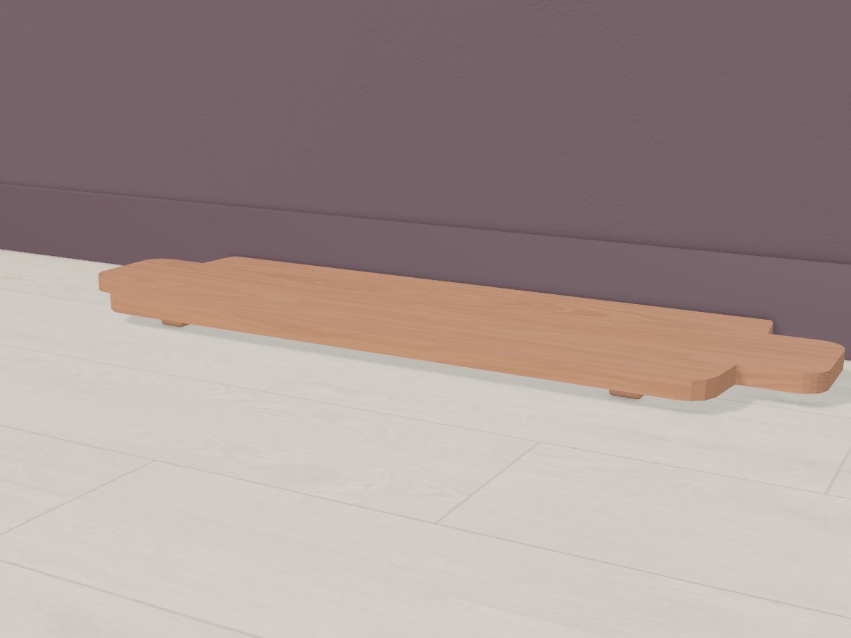 Long cherry charcuterie plank, Crava's 3D model