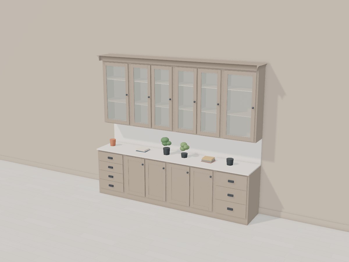 Mushroom butler's pantry, Crava's 3D model