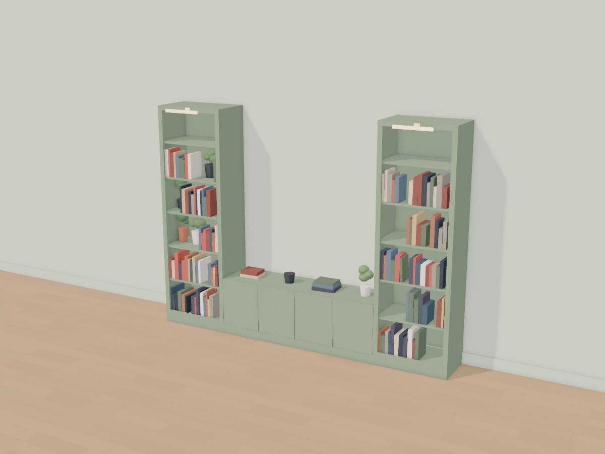 Sage media wall, Crava's 3D model