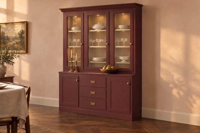 Claret china hutch