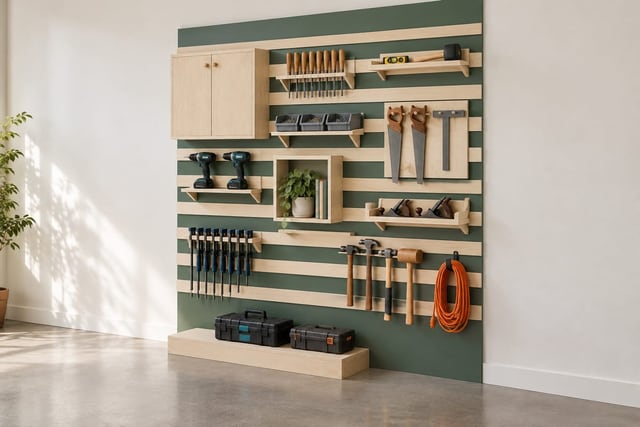 French cleat tool wall