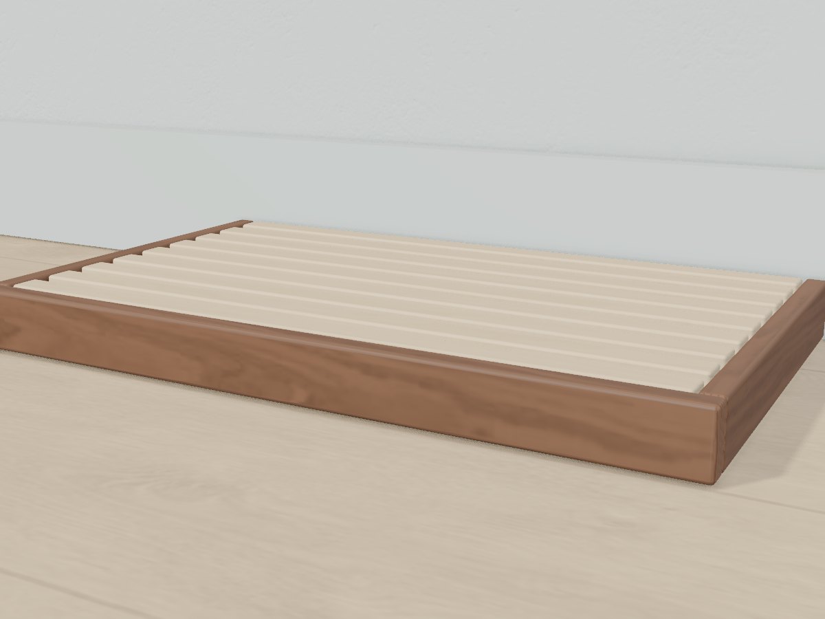 Bread board with a lift-out crumb grate, Crava's 3D model